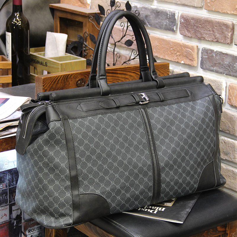 Luxury Bags For Men - แฟชั่นลายสก๊อตกระเป๋าเดินทางผู้ชายกระเป๋าถือขนาดใหญ่ความจุกระเป๋า Casual Totes กระเป๋าถือกระเป๋าเดินทางกระเป๋าฟิตเนสกระเป๋ากอล์ฟ