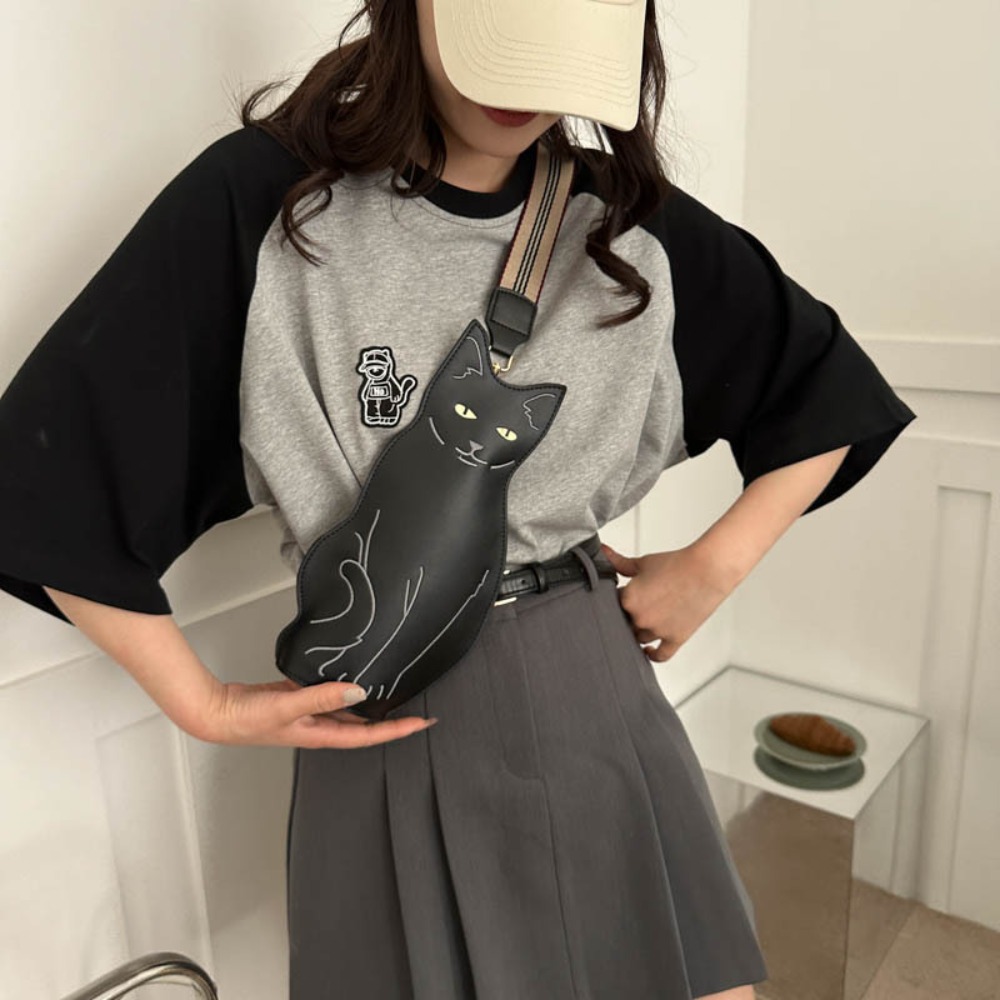 กระเป๋าสะพายไหล่ลายแมวน่ารักสำ - Luxury Bags Cute บทวิจารณ์และราคา