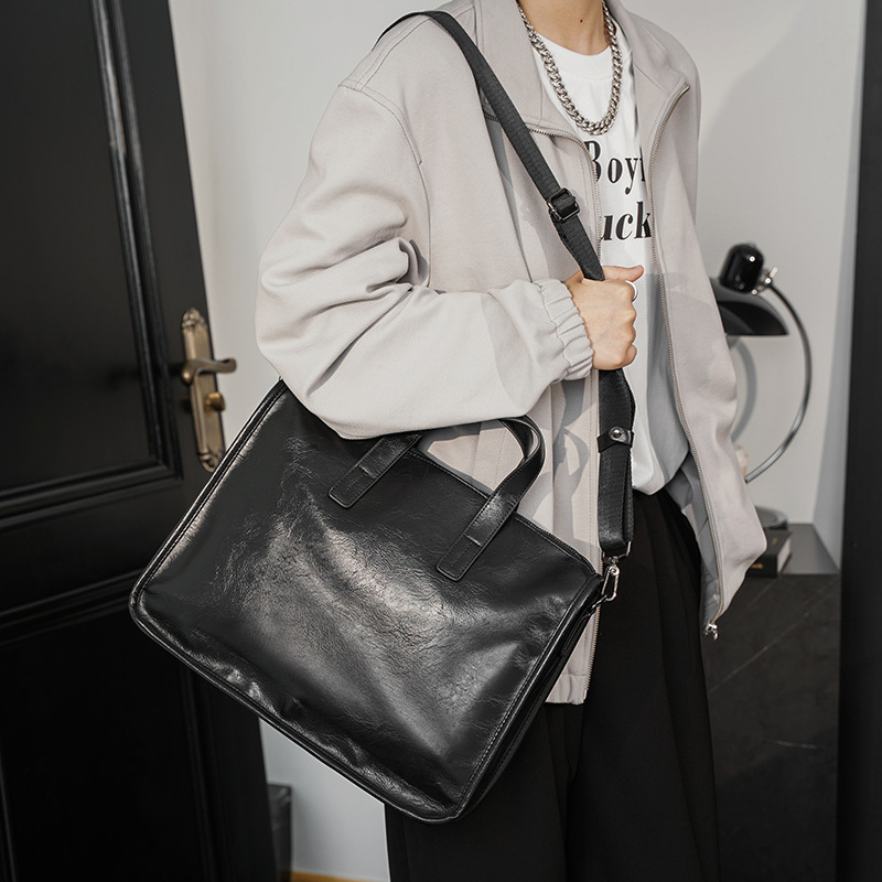 กระเป๋าถือผู้ชายแบบลำลองแฟชั่น - Luxury Bags For Men บทวิจารณ์และราคา