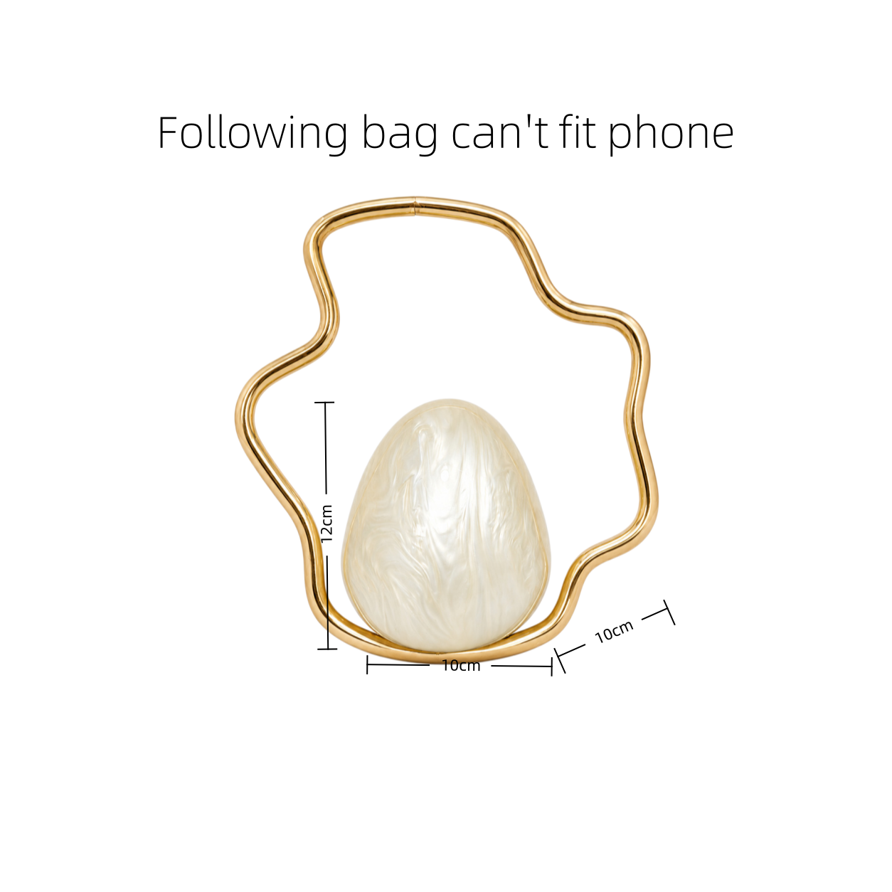 กระเป๋าคลัทช์อะคริลิคทรงไข่ขนา - Luxury Bags Cute บทวิจารณ์และราคา